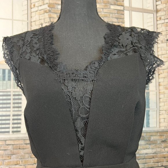 BCBGeneration Lace Insert Party Dress - Picture 4 of 12